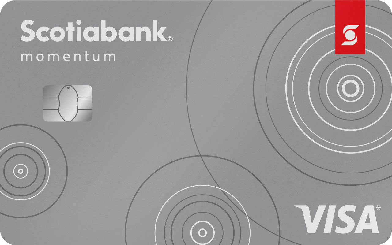 Scotia Momentum No Fee Visa Card card